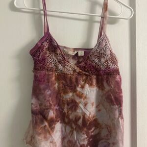Tie dye tank top